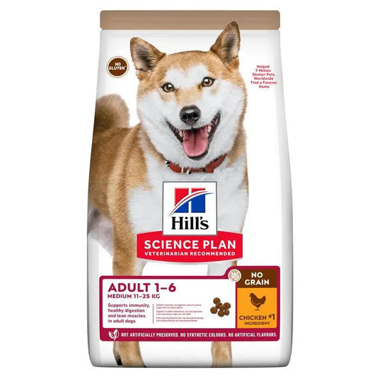 Hill'S Sp Canine Adult Medium No Grain Pollo 14Kg