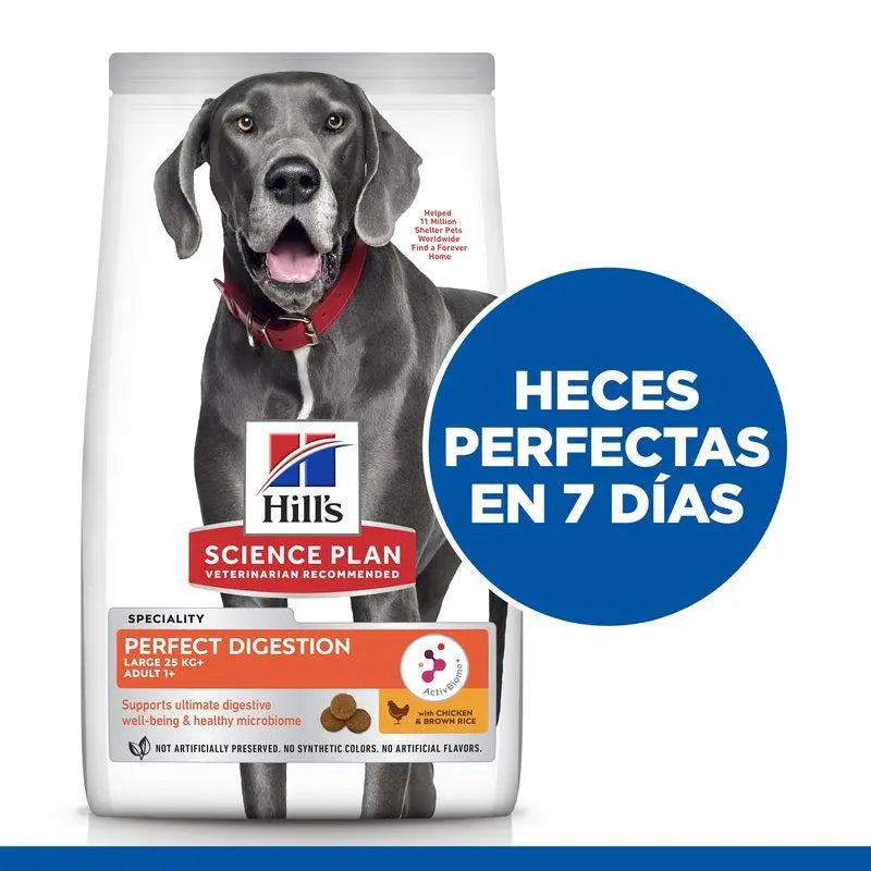 Hill'S Sp Canine Adult Perfect Digestion Large Breed Pollo 14 kg - Precios Más Baratos - Todoanimal