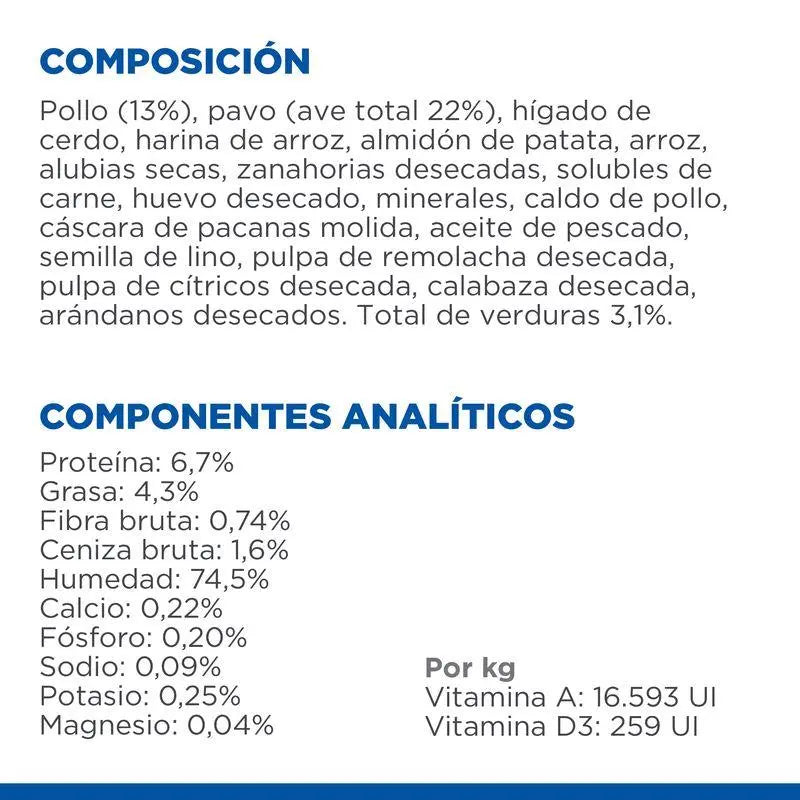 Hill'S Sp Canine Adult Perfect Digestion Pollo 363 g lata - Precios Más Baratos - Todoanimal