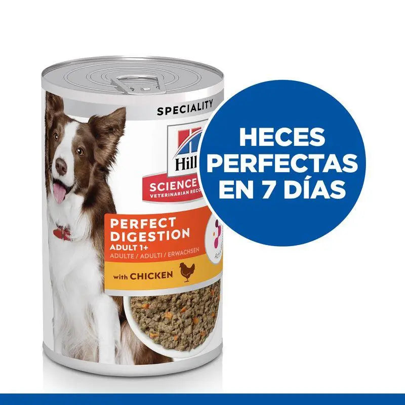 Hill'S Sp Canine Adult Perfect Digestion Pollo 363 g lata - Precios Más Baratos - Todoanimal