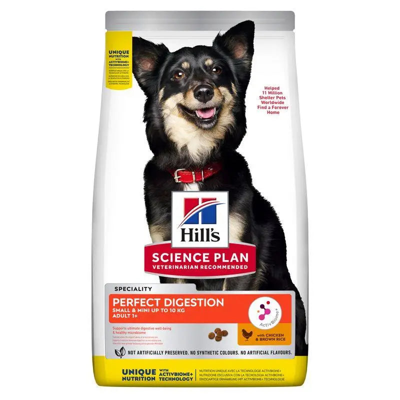 Hill’s Science Plan Perfect Digestion Small & Mini Adult Pollo 1,5 kgpienso para perros - Precios Más Baratos - Todoanimal