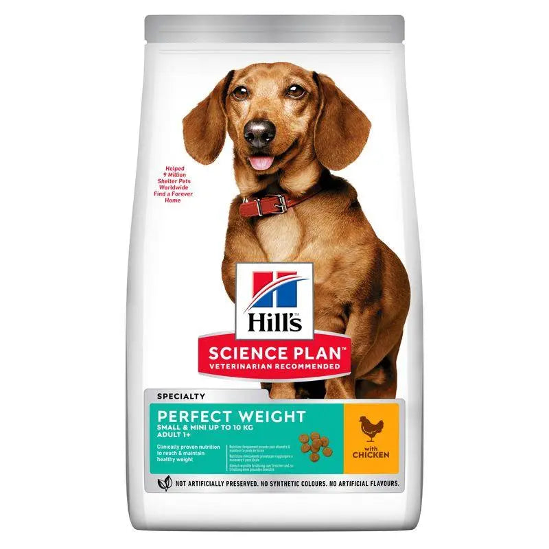 Hill'S Sp Canine Adult Perfect Weight Small & Mini Pollo 6 kg - Precios Más Baratos - Todoanimal