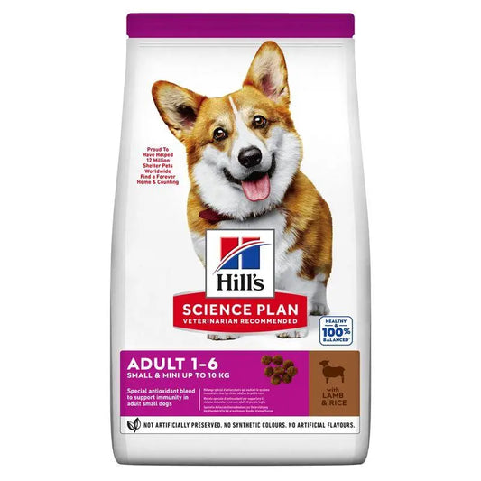 Hill'S Sp Canine Adult Small & Mini Cordero & Arroz 1.5Kg