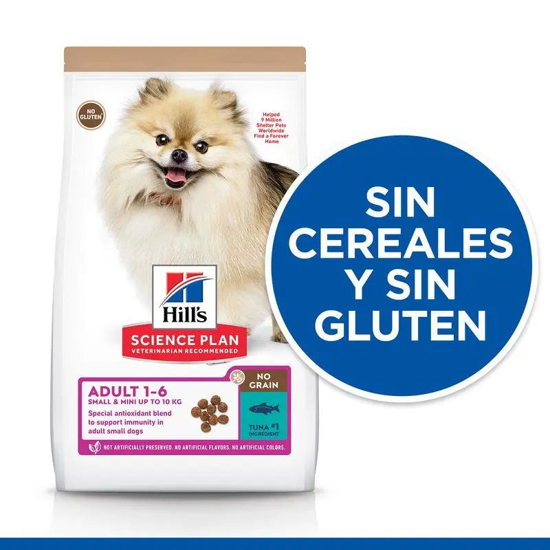 Hill'S Sp Canine Adult Small & Mini No Grain Atún 1.5Kg