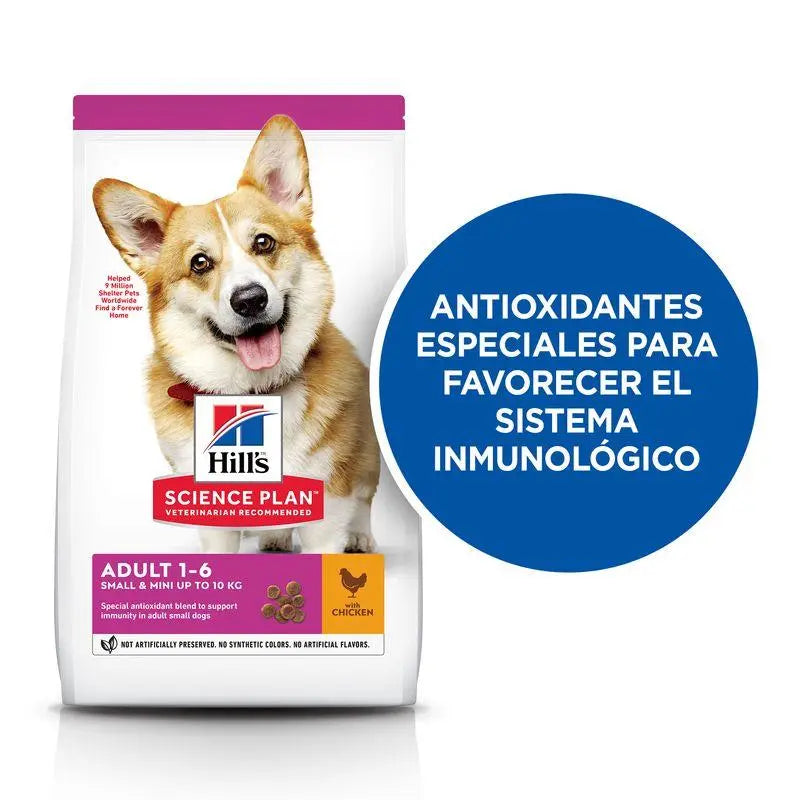 Hill'S Sp Canine Adult Small & Mini Pollo 6 kg - Precios Más Baratos - Todoanimal