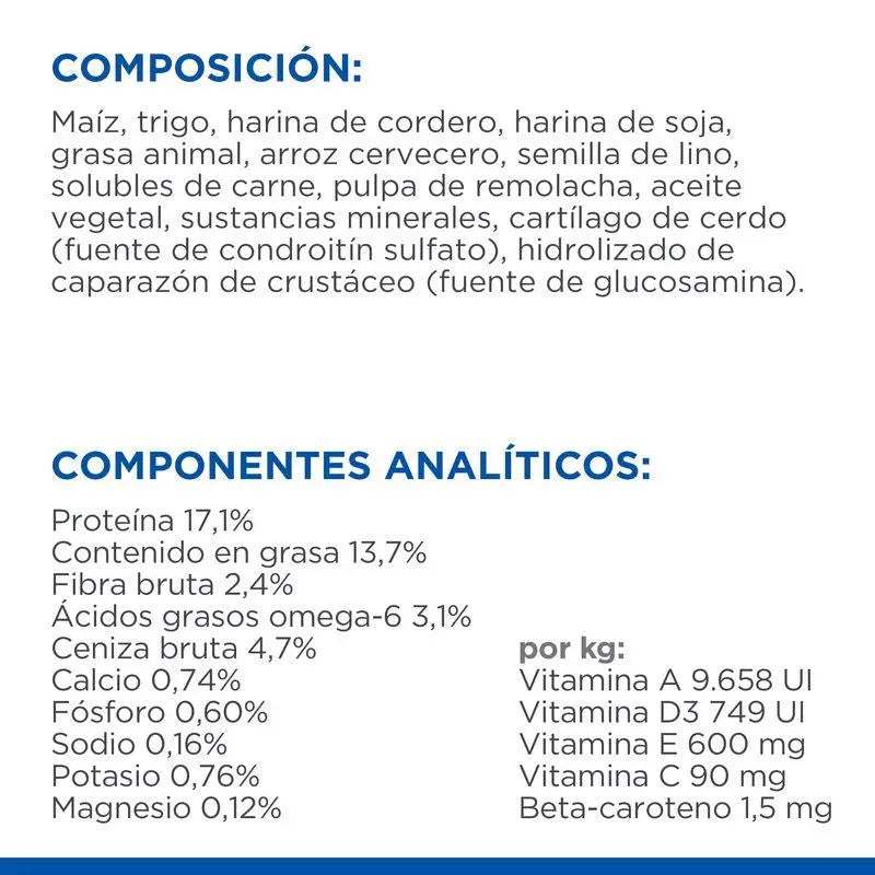 Hill'S Sp Canine Mature 7+ Cordero Y Arroz 14 kg - Precios Más Baratos - Todoanimal