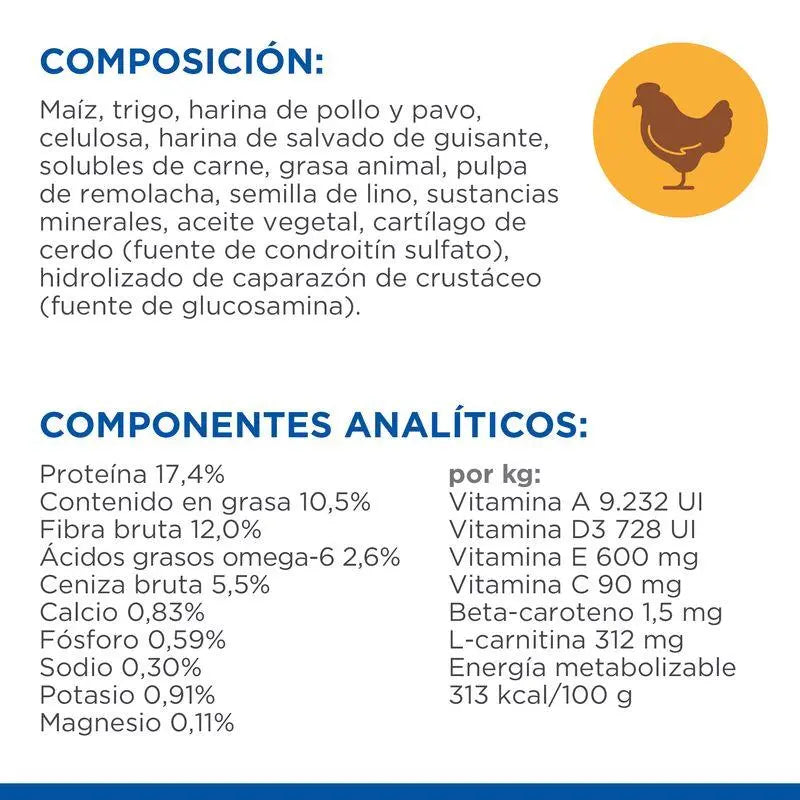 Hill'S Sp Canine Mature Adult 7+ Light Medium Pollo 14 kg - Precios Más Baratos - Todoanimal
