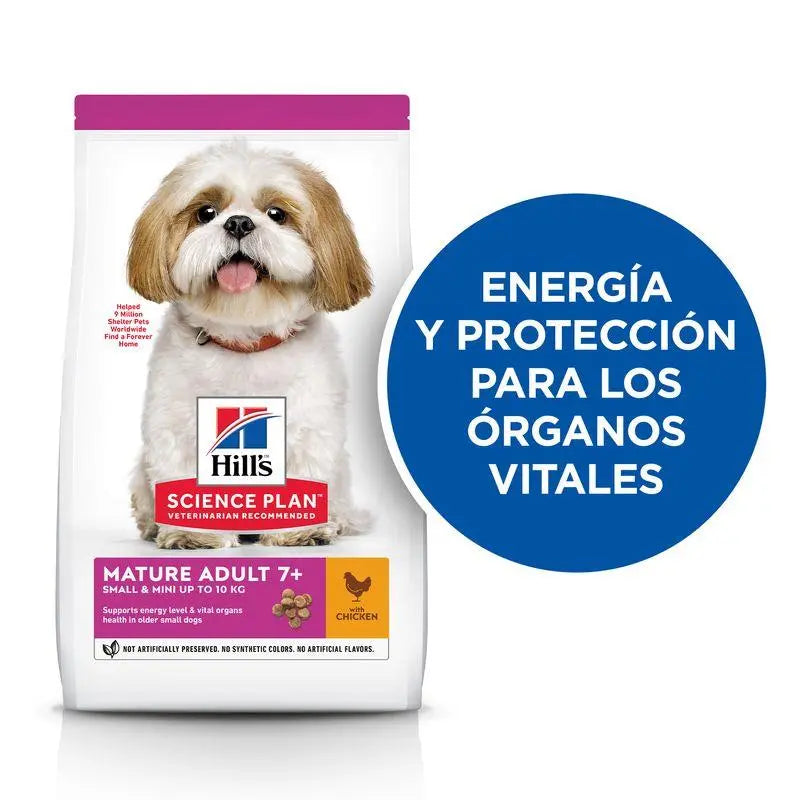 Hill'S Sp Canine Mature Adult 7+ Small & Mini Pollo 6 kg - Precios Más Baratos - Todoanimal