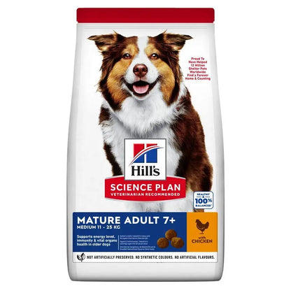 Hill'S Sp Canine Mature +7 Medium Pollo 14Kg