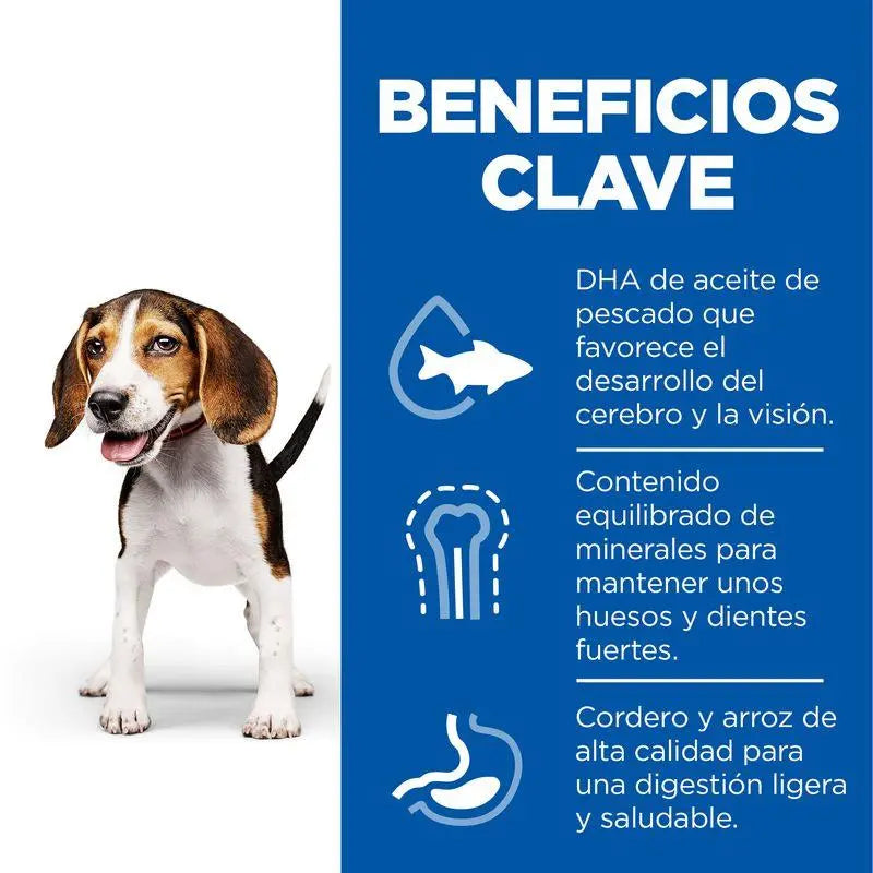 Hill's Science Plan Puppy Medium Cordero y arroz 2,5 kg pienso para perros - Precios Más Baratos - Todoanimal