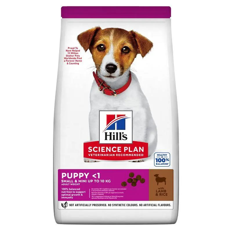 Hill'S Sp Canine Puppy Small & Mini Cordero Y Arroz 1.5Kg