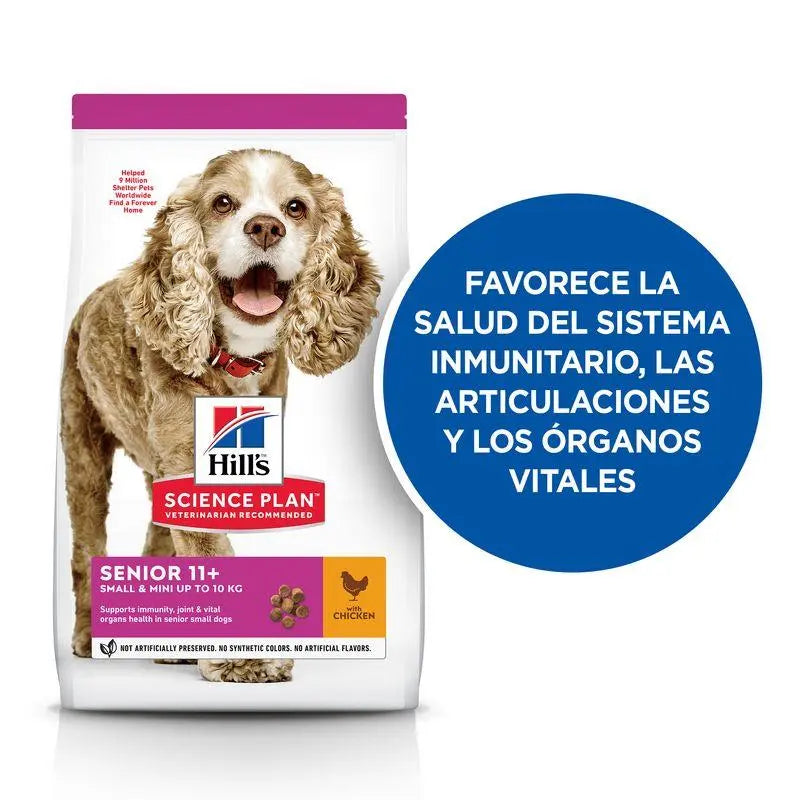 Hill's Senior 11+ Small & Mini Science Plan 1,5 kg con pollo - Precios Más Baratos - Todoanimal