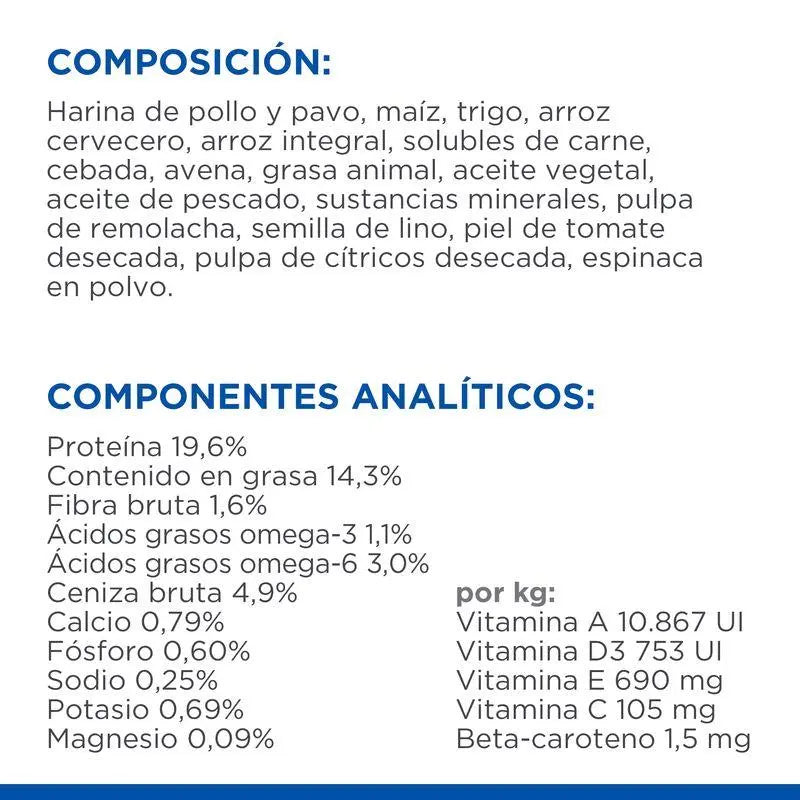 Hill's Senior 11+ Small & Mini Science Plan 1,5 kg con pollo - Precios Más Baratos - Todoanimal