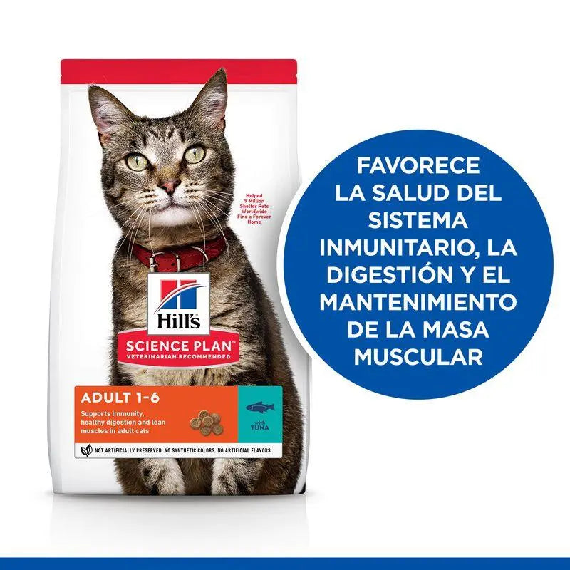 Hill'S Sp Feline Adult Atún 10Kg - Precios Más Baratos - Todoanimal