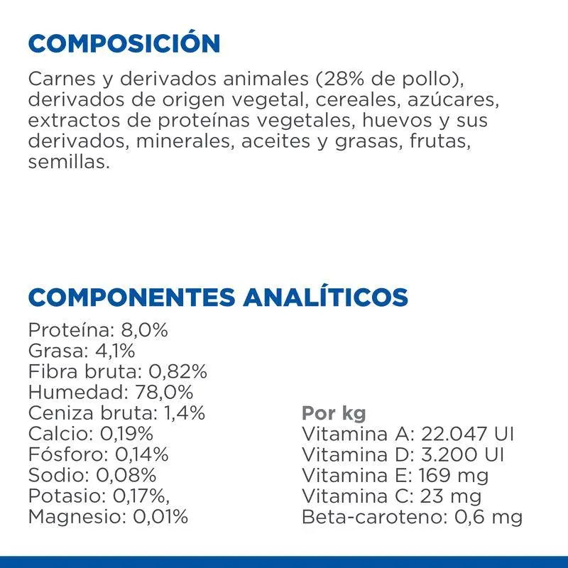 Hill'S Sp Feline Adult Perfect Digestion Pollo 85G Sobre - Precios Más Baratos - Todoanimal