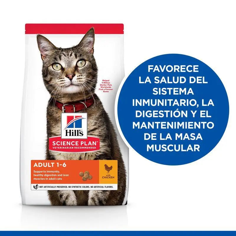 Hill'S Sp Feline Adult Pollo 300G - Precios Más Baratos - Todoanimal
