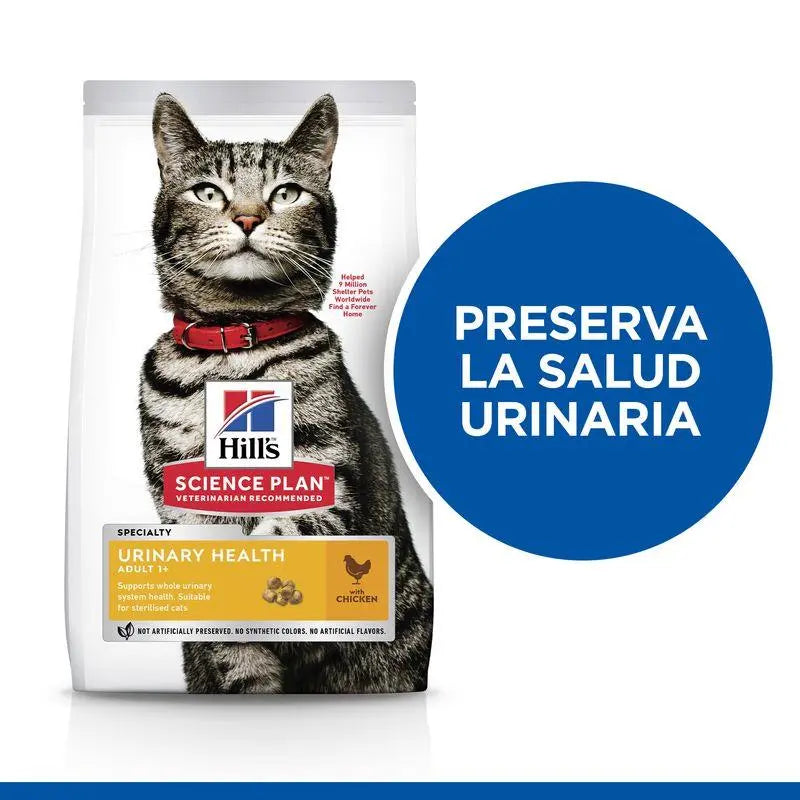 Hill'S Sp Feline Adult Urinary Health Pollo 1.5Kg - Precios Más Baratos - Todoanimal