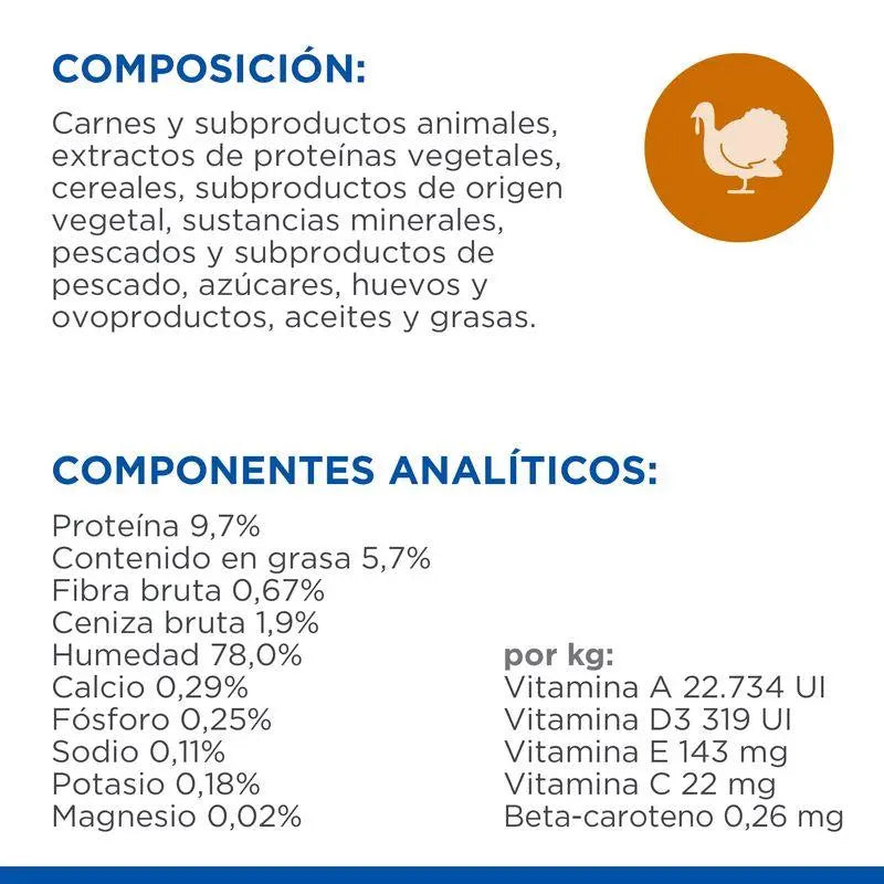Hill'S Sp Feline Kitten Pavo 85G Sobre - Precios Más Baratos - Todoanimal