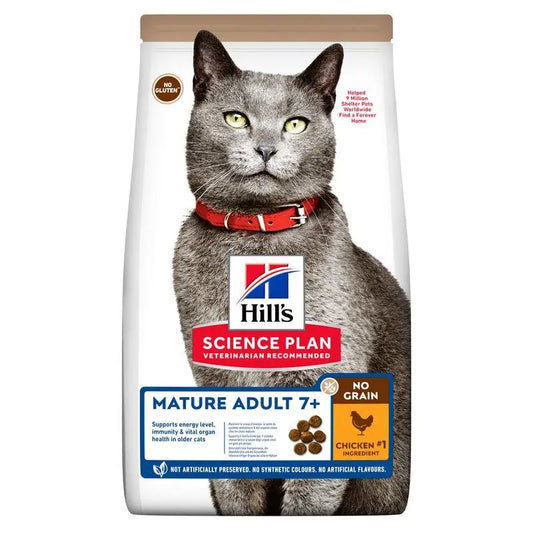 Hill'S Sp Feline Mature Adult No Grain Pollo 1.5Kg