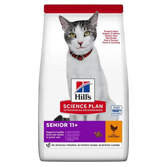 Hill'S Sp Feline Senior 11+ Pollo 1.5Kg