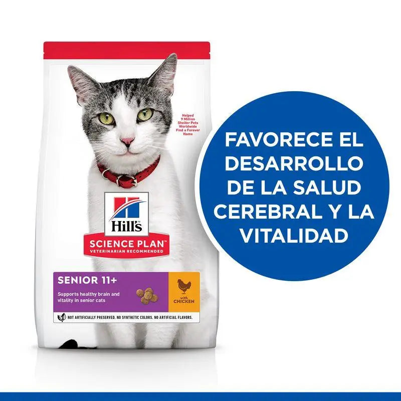 Hill'S Sp Feline Senior 11+ Pollo 1.5Kg - Precios Más Baratos - Todoanimal