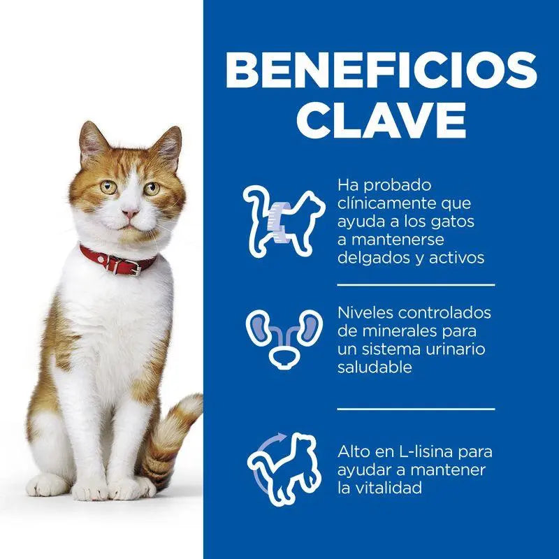 Hill'S Sp Feline Young Adult Sterilised Cat Pollo 7Kg - Precios Más Baratos - Todoanimal