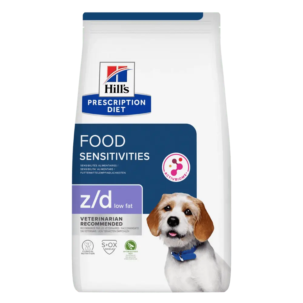 Hill'S Z/D Low Fat Soja Pienso para Perros con Hipersensibilidad Alimentaria al mejor precio -Todoanimal.es