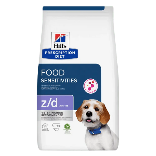 Hill'S Z/D Low Fat Soja Pienso para Perros con Hipersensibilidad Alimentaria al mejor precio -Todoanimal.es