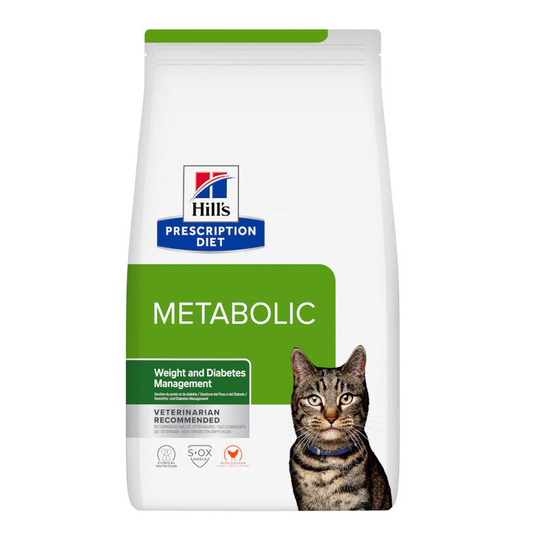 Hill's Metabolic Weight and Diabetes Management 8 kg Pienso para Gatos al mejor precio -Todoanimal.es