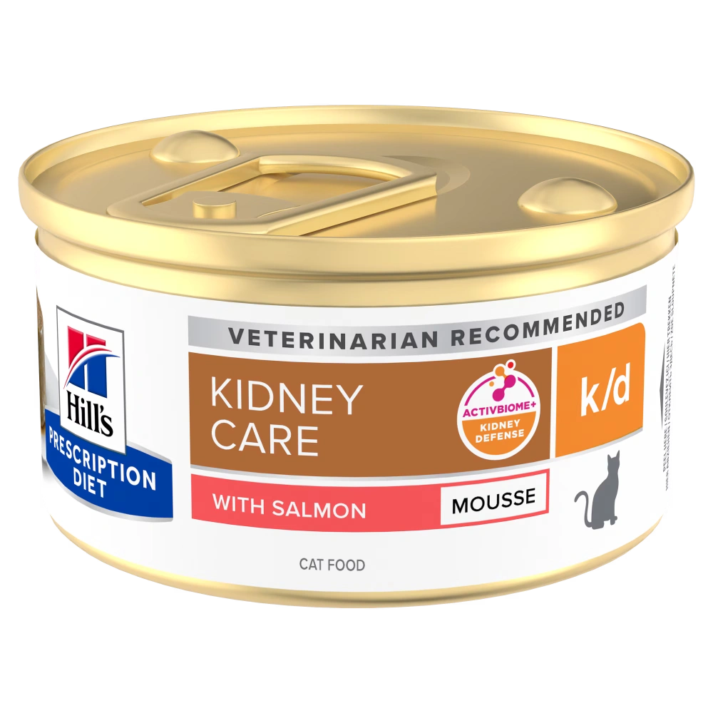 Hill's Prescription Diet Feline k/d Mousse Comida Húmeda para Gatos 85g (Enfermedad Renal) al mejor precio -Todoanimal.es
