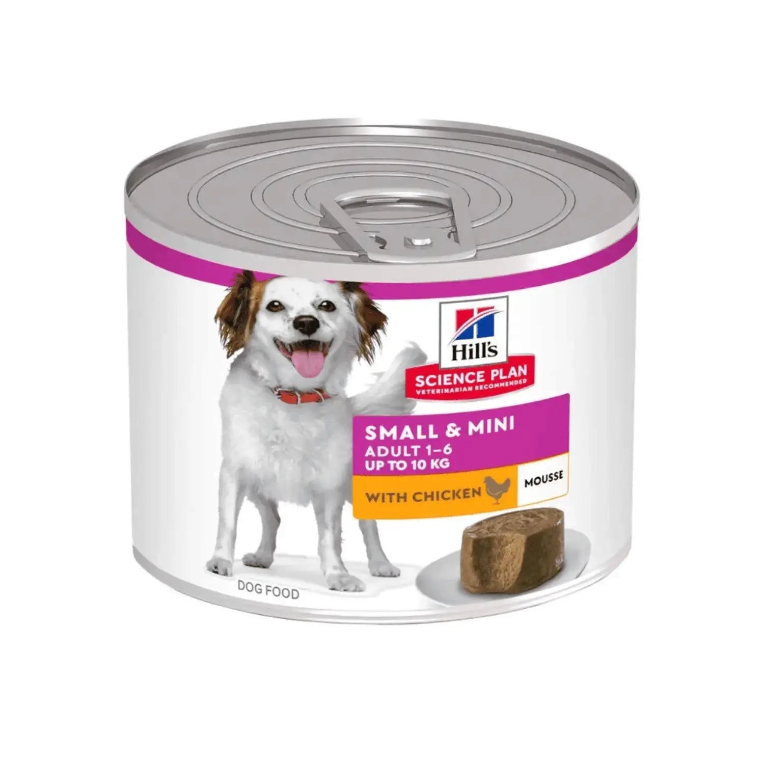Hill's SP Canine Adult Small & Mini Pollo Mousse lata 200g OLMEDO ZOONET, S.L.U.
