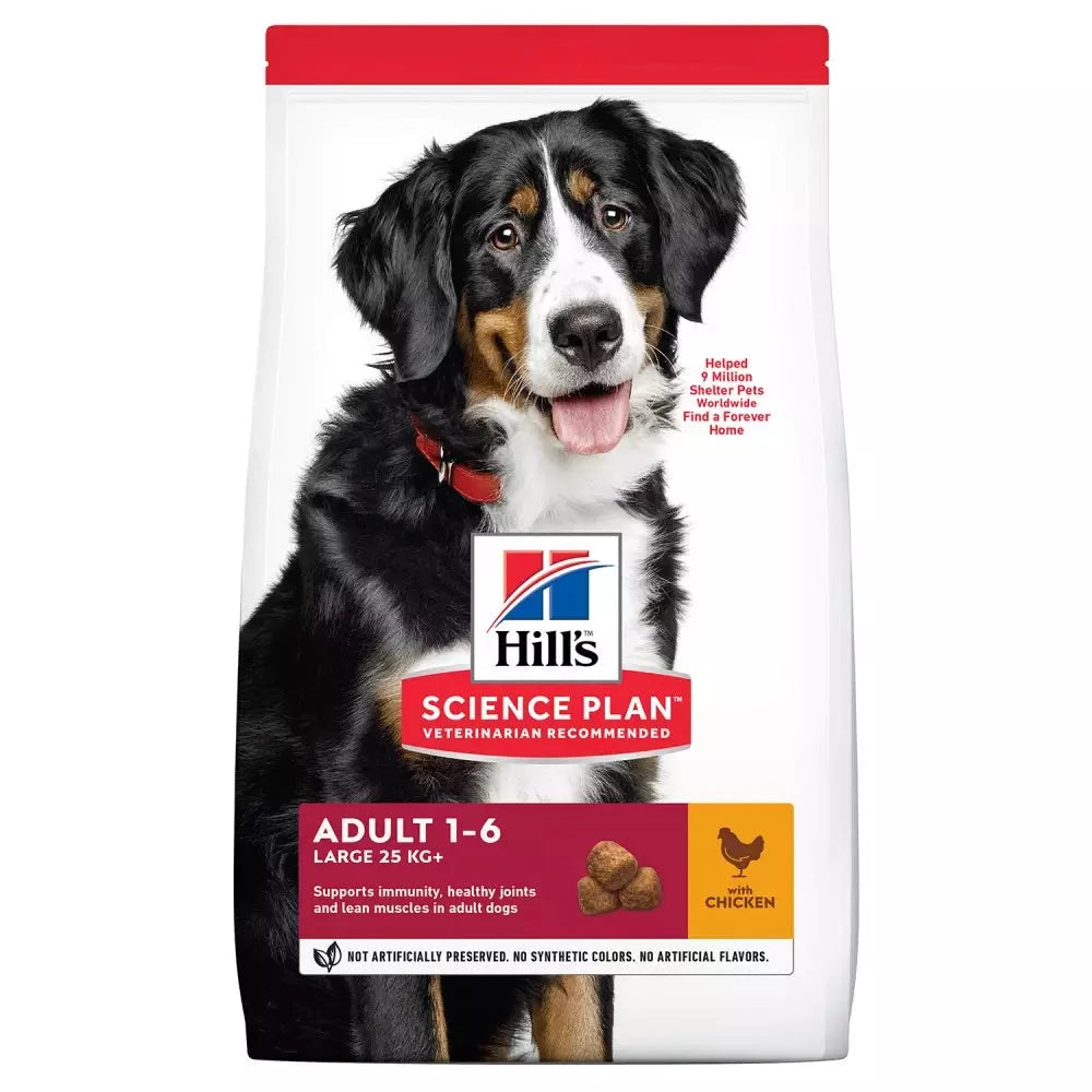 Hill's Science Plan Adult Razas Grandes Pollo Pienso para Perros al mejor precio -Todoanimal.es