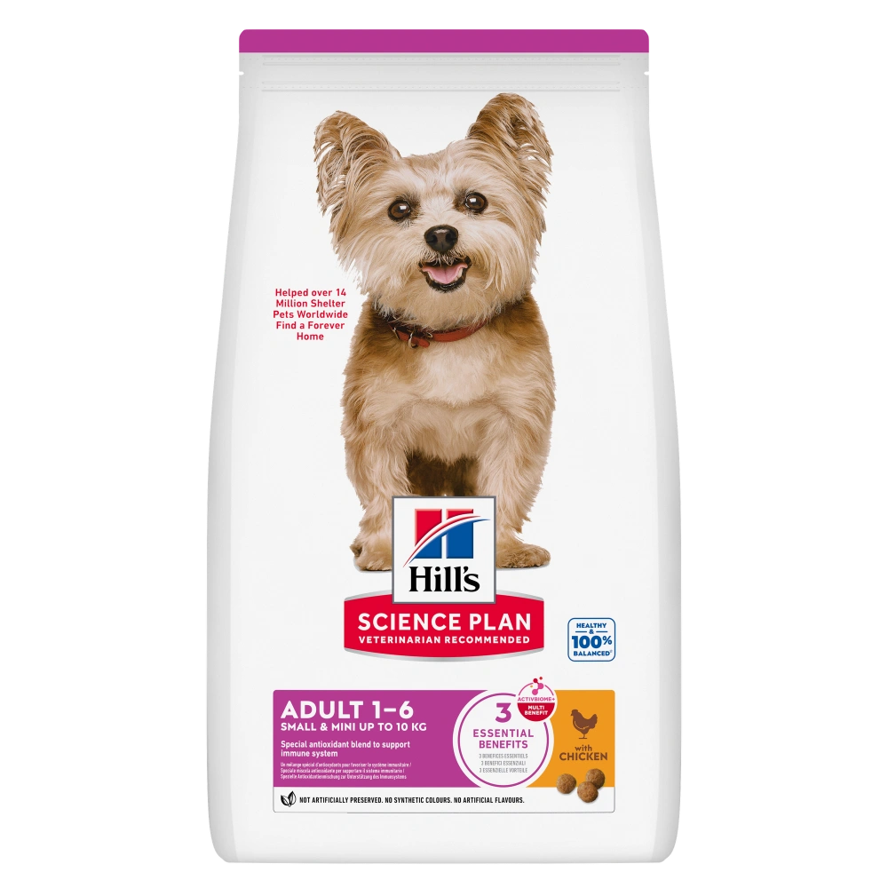 Hill's Science Plan Adult Small y Mini Pollo 1,5 kg Pienso para Perros al mejor precio -Todoanimal.es