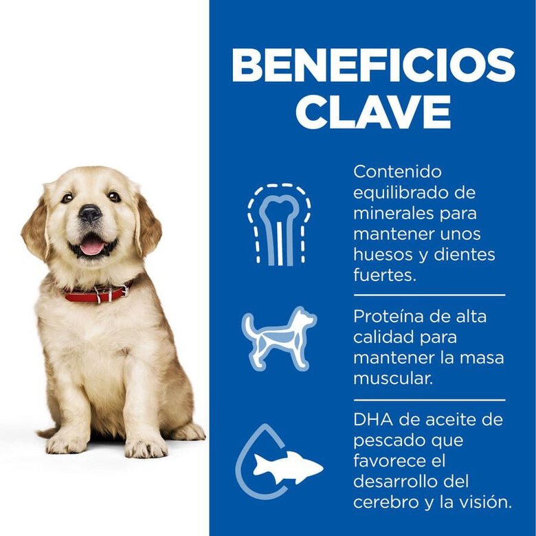 Hill's Science Plan Puppy Razas Grandes Pollo Pienso para Perros al mejor precio -Todoanimal.es