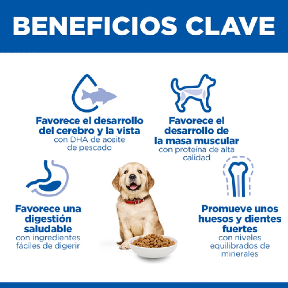 Hill's Science Plan Puppy Razas Grandes Pollo Pienso para Perros al mejor precio -Todoanimal.es