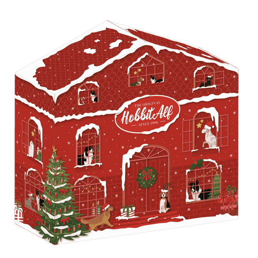 Hobbit Alf Caja Regalo Navidad Christmas Dog Paradise | Snacks Naturales para Perros al mejor precio -Todoanimal.es