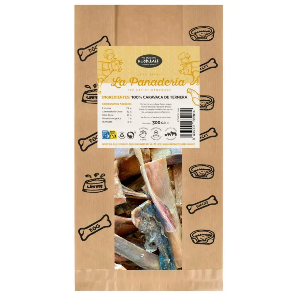 Hobbit Snack La Panaderia Caravaca de Ternera 300 g al mejor precio -Todoanimal.es