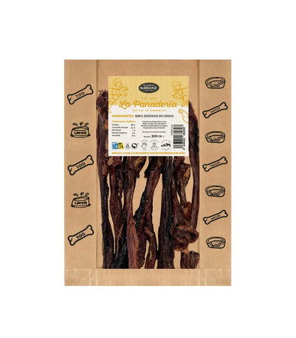 Hobbit Snack La Panaderia Esófago de Cerdo 300 g al mejor precio -Todoanimal.es