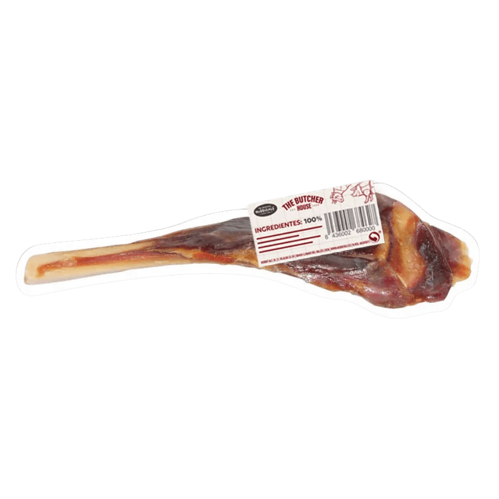 Hobbitalf Canilla de Jamón Iberico Bolsa 2 Udes Snack Natural para Perros al mejor precio -Todoanimal.es