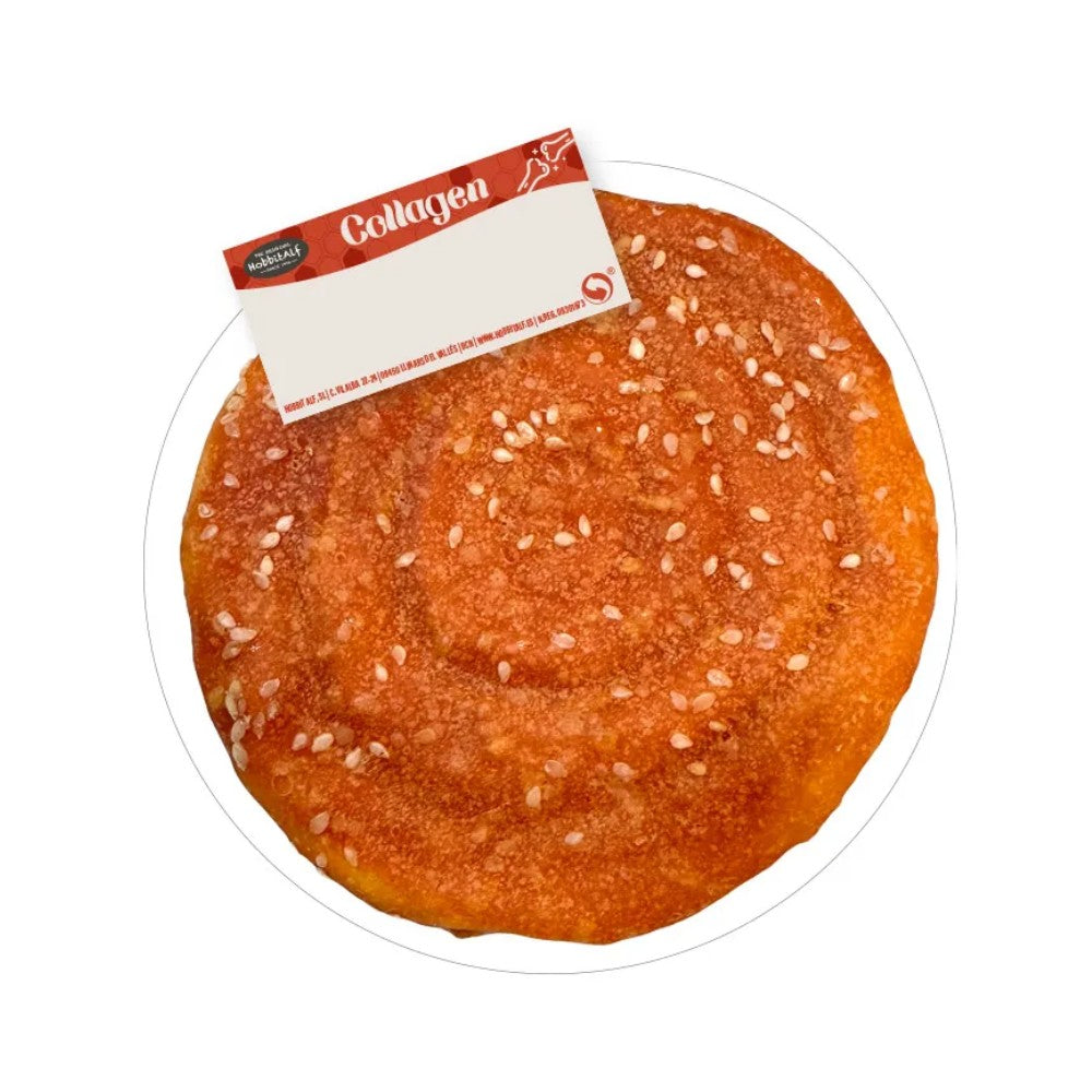 Hobbitalf Cinnamon Roll de Colágeno con Pollo y Sésamo 10 cm - Snack para Perros al mejor precio -Todoanimal.es