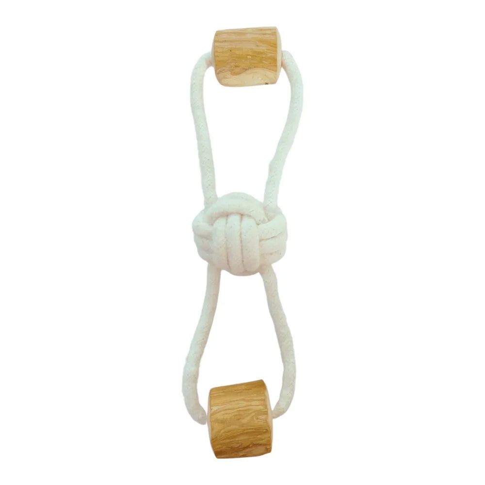 Hobbitalf Colgante Masticable de Café con Nudos Snack Natural para Perros al mejor precio -Todoanimal.es