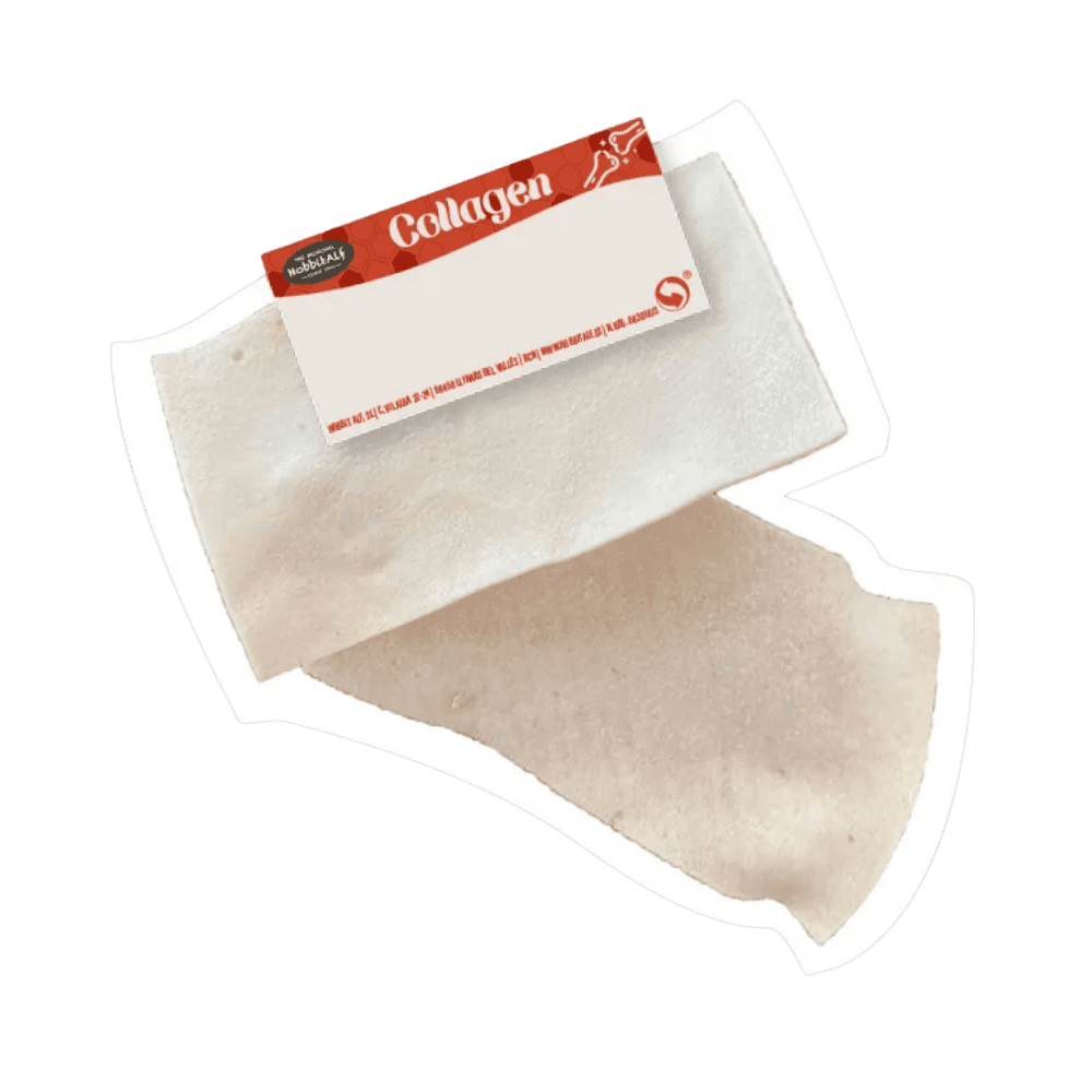 Hobbitalf Collagen Cueritos de Piel de Sabores 2x30 cm Snack Natural para Perros al mejor precio -Todoanimal.es