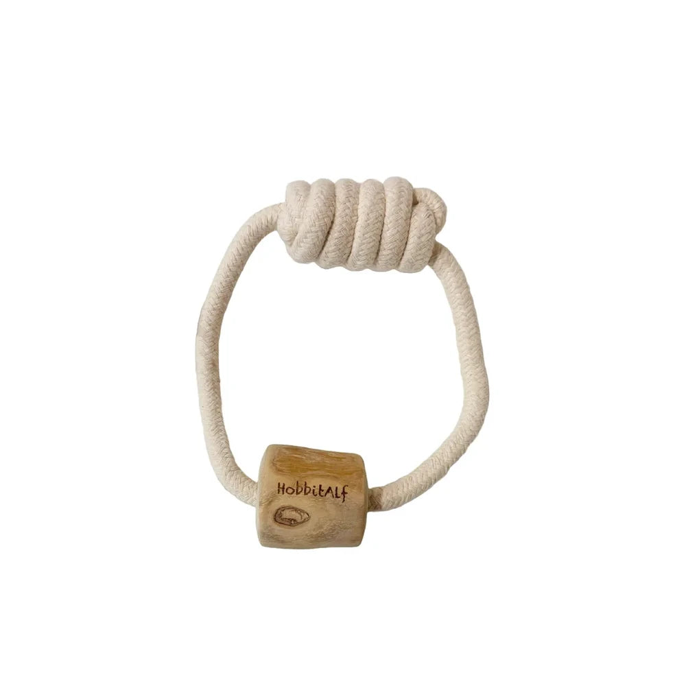 Hobbitalf Collar Masticable de Café Snack Natural para Perros al mejor precio -Todoanimal.es