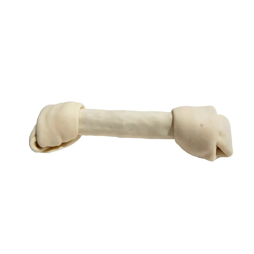 Hobbitalf Hueso de Piel con Flúor Snack para Perros 25 cm al mejor precio -Todoanimal.es