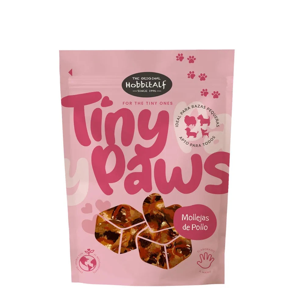 Hobbitalf Mini Mollejas de Pollo 80 g Snack Natural para Perros al mejor precio -Todoanimal.es