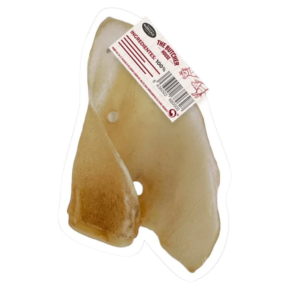 Hobbitalf Oreja de Ternera Ahumada Blister Snack Natural para Perros al mejor precio -Todoanimal.es