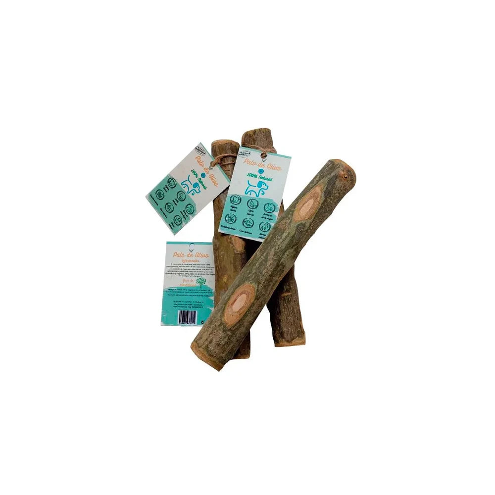 Hobbitalf Palo de Madera de Olivo Snack Natural para Perros al mejor precio -Todoanimal.es