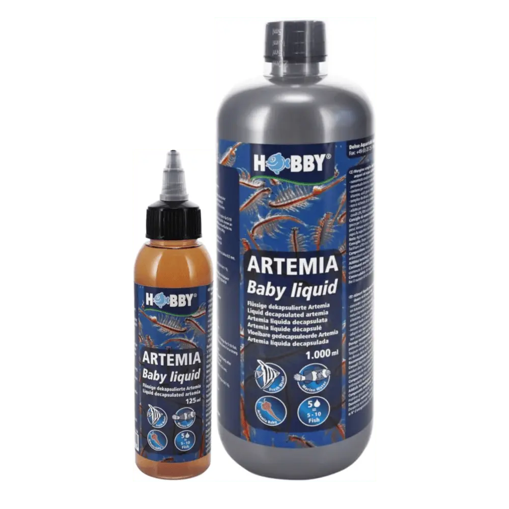 Hobby Artemia Baby Liquid Alimento Líquido a base de Artemia Salina y Zooplancton al mejor precio -Todoanimal.es