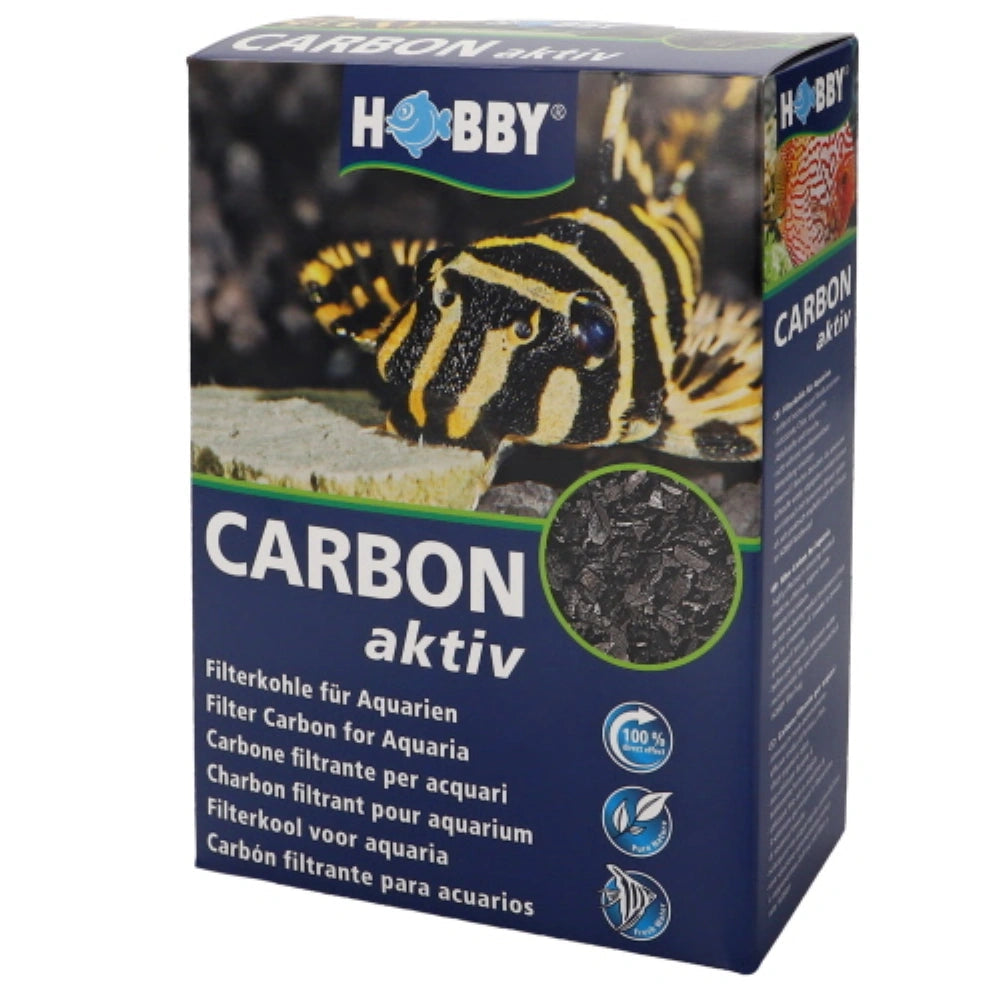 Hobby Carbón Activo Material Filtrante para Acuarios 300g al mejor precio -Todoanimal.es