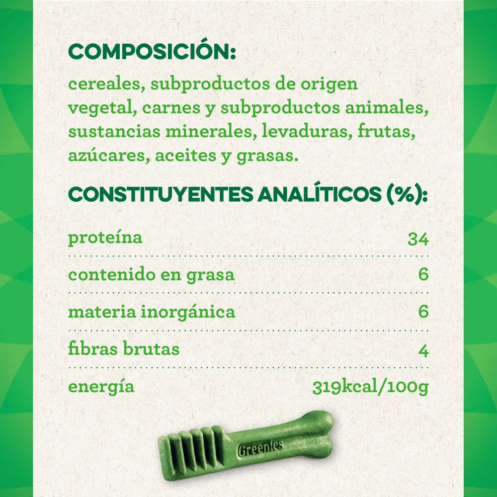 Hueso Limpiador Greenies Blisters al mejor precio -Todoanimal.es
